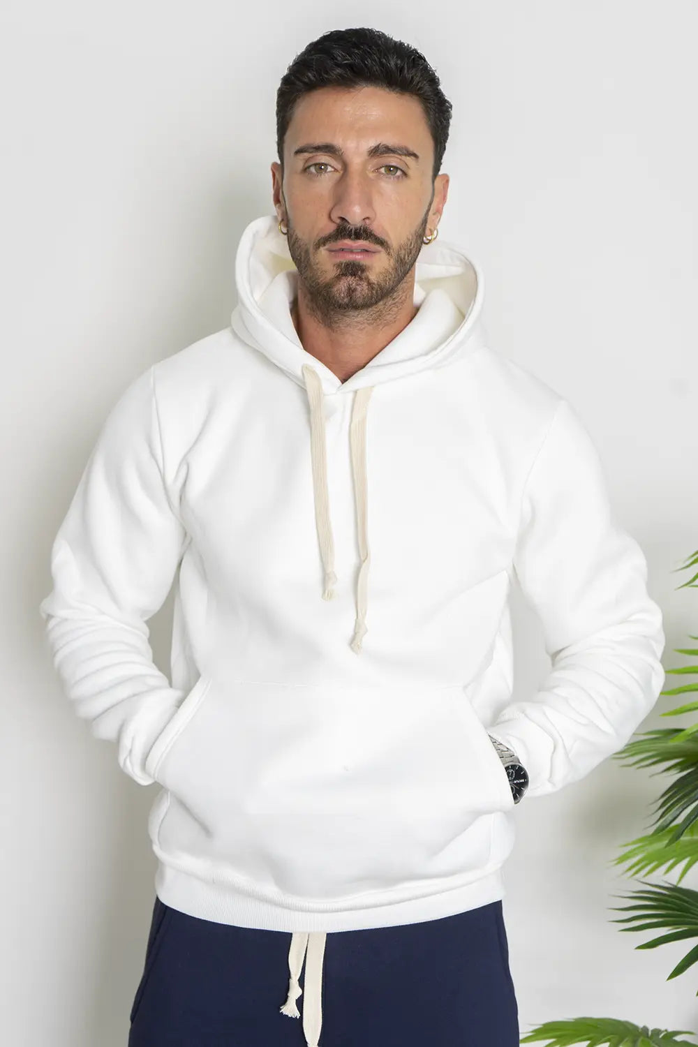 Felpa Hoodie Felpata Con Cappuccio Art.TR111