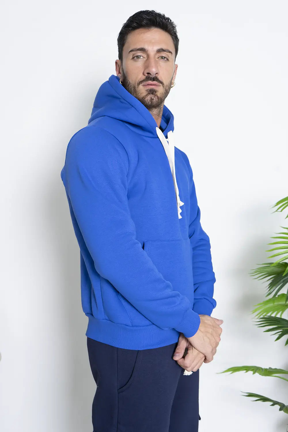 Felpa Hoodie Felpata Con Cappuccio Art.TR111