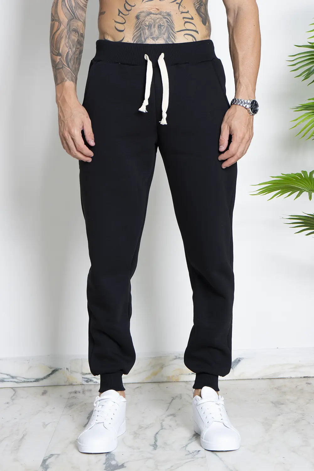 Pantalone Tuta Cargo Felpato Art.TR109