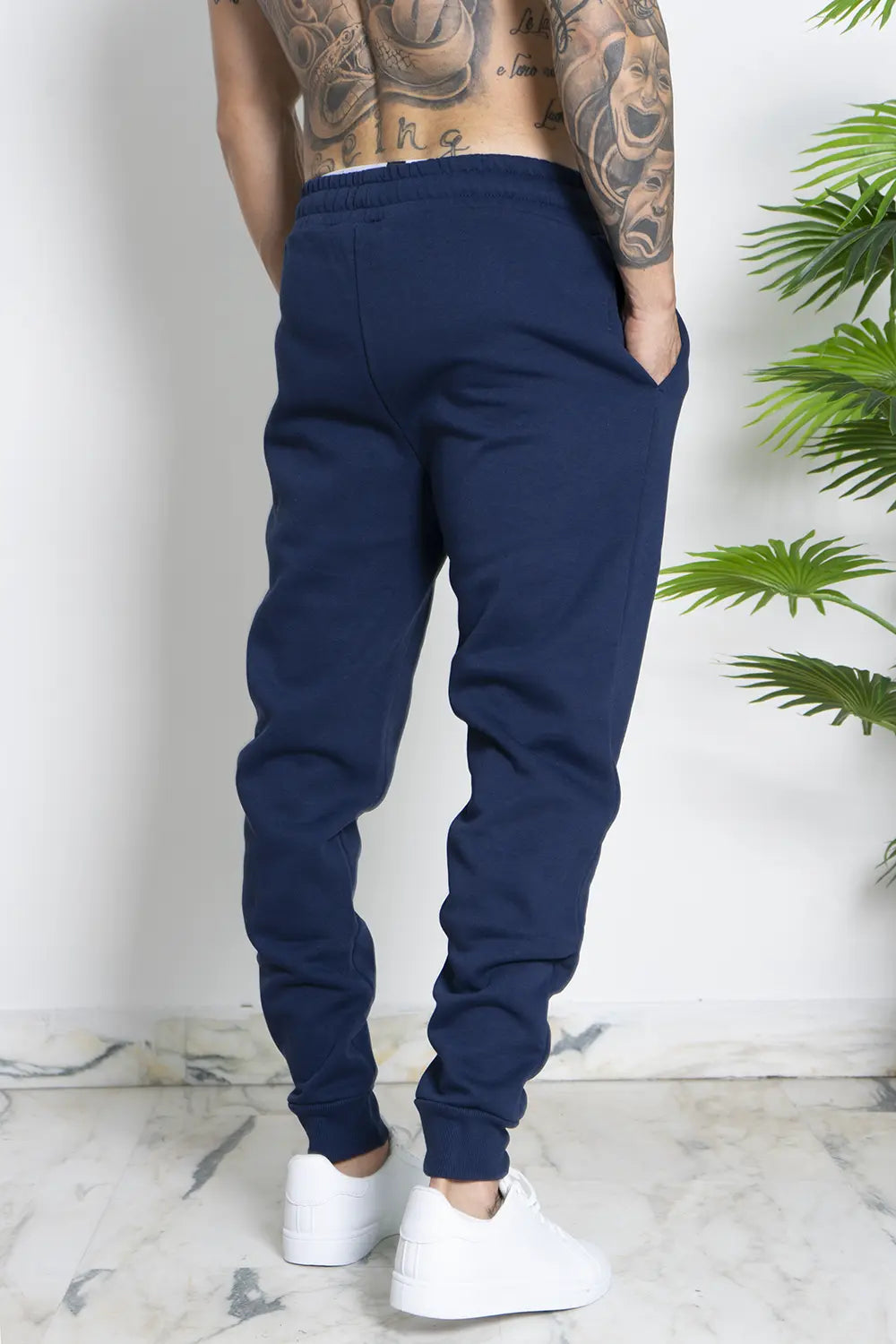 Pantalone Tuta Uomo Felpato Art.849446