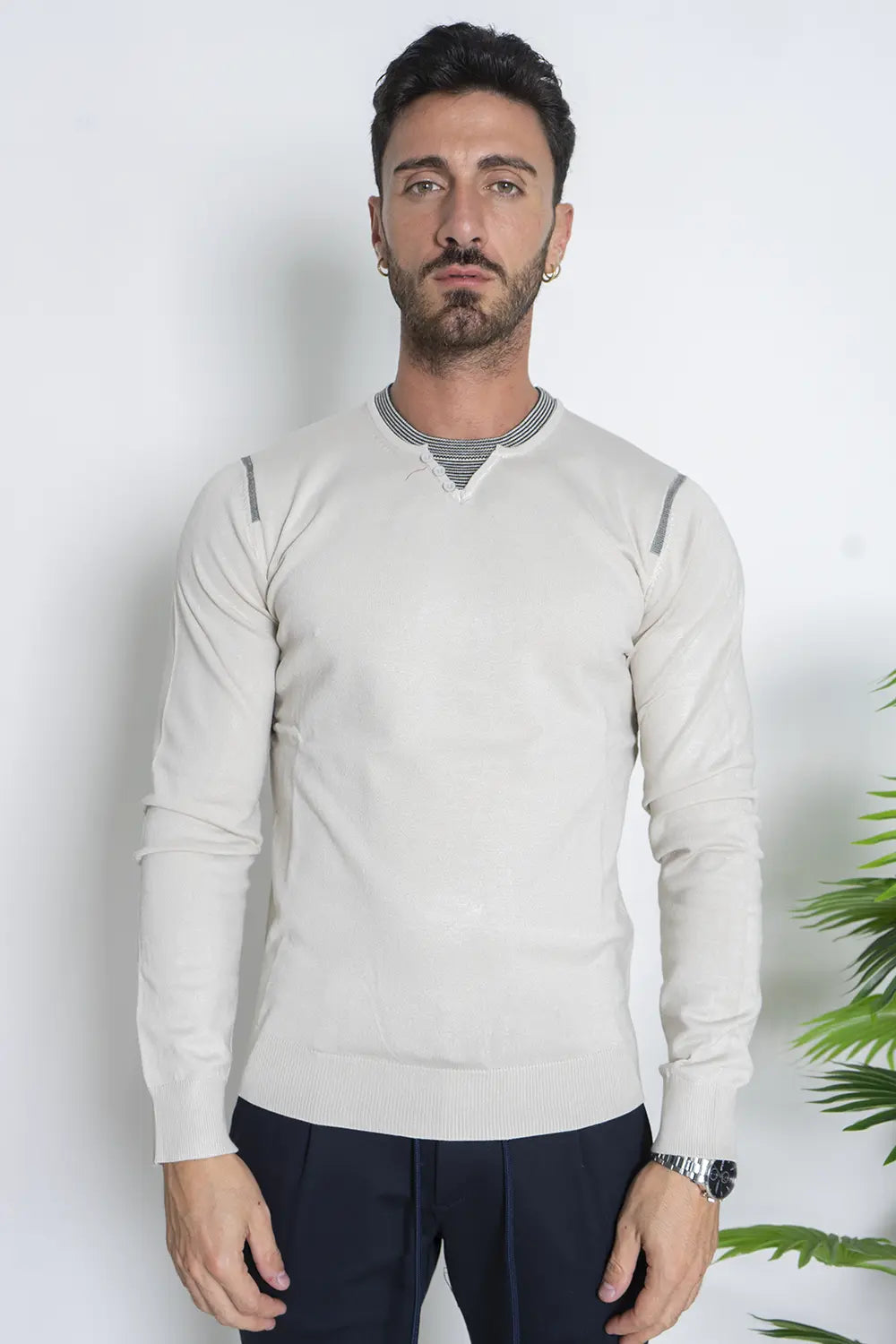 Maglia Girocollo Uomo Finezza Art.740288