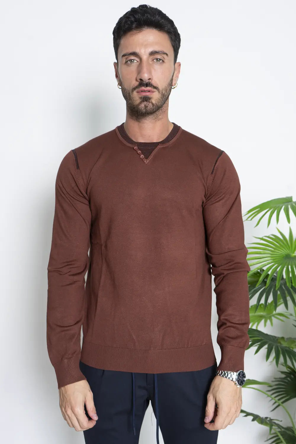 Maglia Girocollo Uomo Finezza Art.740288