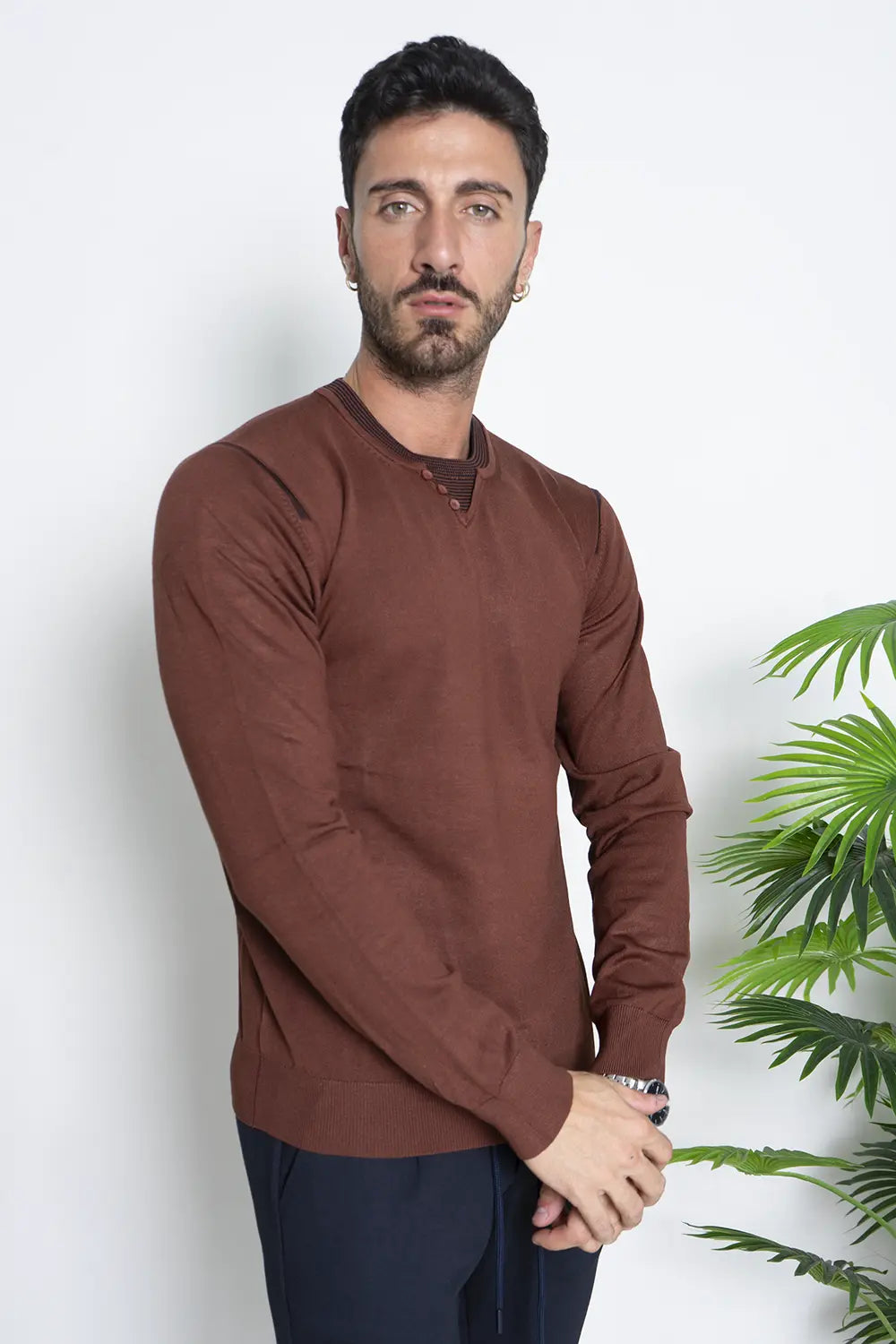 Maglia Girocollo Uomo Finezza Art.740288