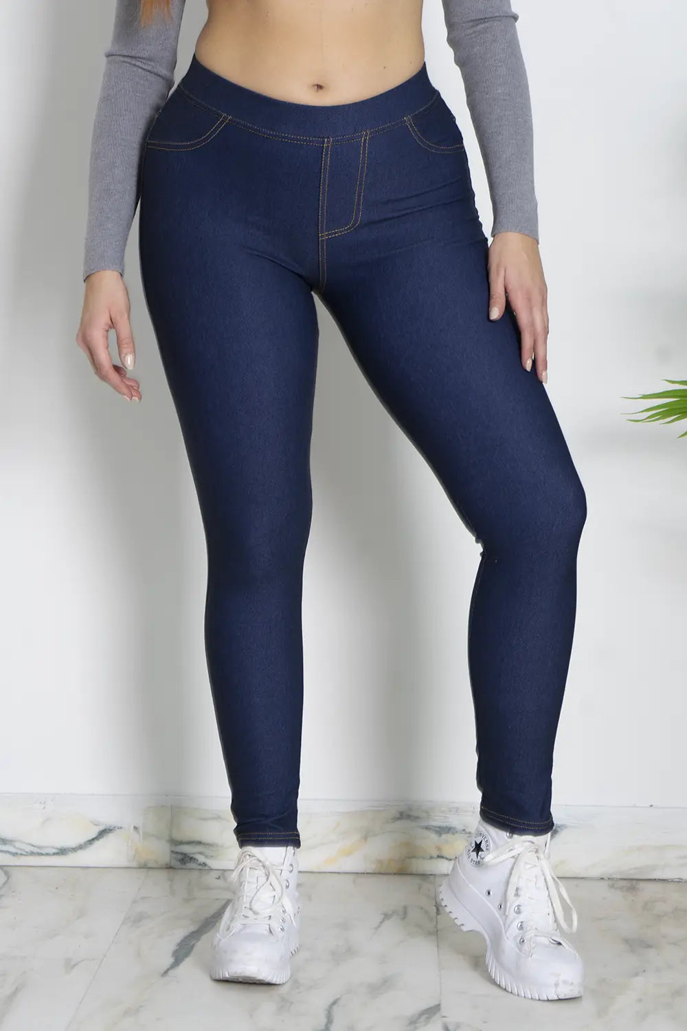 Leggins Donna Colore Jeans Art.PD0926